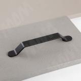 Ручка-скоба 160мм черный матовый BH.79.160.BLM, фото 3