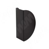 Ручка-скоба 96мм (L=114мм) черный матовый (краска RAL 9005) BH.RU07.096.BL, фото 2