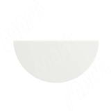 Ручка-скоба 128мм (L=150мм) белый матовый (краска RAL 9003) BH.RU07.128.WHT, фото 1