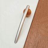 Ручка-скоба 96мм никель матовый/бук C-363.D1-G5, фото 1