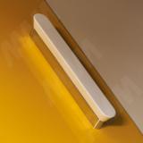 SALIX Ручка-скоба 128мм хром/белый C-3634.T1-G2, фото 1