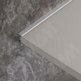 EUS Менсолодержатель для деревянных полок 16-20мм алюминий матовый (анод), L=900 мм (1 шт) EUS.900.AL, фото 8