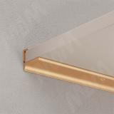 EUS Менсолодержатель для деревянных полок 16-20мм золото матовое (краска), L=600 мм (1 шт) EUS.600.GL, фото 10