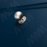 Ручка-кнопка D18мм хром матовый GN3408, фото 1