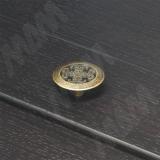 Ручка-кнопка D37мм бронза состаренная GR1802GAE, фото 1