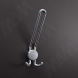 Крючок трехрожковый хром матовый HK.07.SC, фото 1