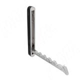 Крючок однорожковый L-большой хром HK.16.PC, фото 1