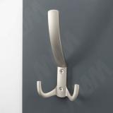 Крючок трехрожковый никель матовый HK.17.SN, фото 1