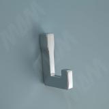 Крючок однорожковый хром HK.22.PC, фото 1