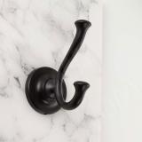 Крючок двухрожковый черный матовый HK.38.BLM, фото 2