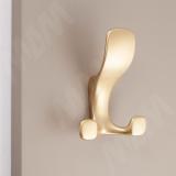 Крючок трехрожковый золото матовое HK.40.GA, фото 2