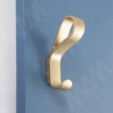 Крючок двухрожковый золото матовое HK.43.GA, фото 3