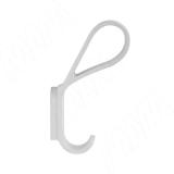 Крючок двухрожковый хром матовый HK.43.SP, фото 1