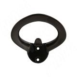 Крючок двухрожковый черный матовый HK.44.BLM, фото 1