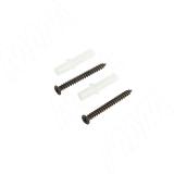 Крючок двухрожковый черный матовый HK.44.BLM, фото 3