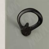 Крючок двухрожковый черный матовый HK.44.BLM, фото 4