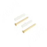 Крючок двухрожковый золото матовое HK.44.GA, фото 3