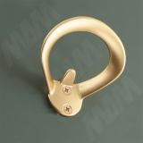 Крючок двухрожковый золото матовое HK.44.GA, фото 4