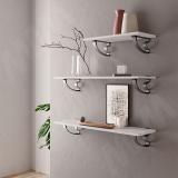 IBIS Менсолодержатель для деревянных полок, графит IBS.1054A.9005, фото 3