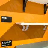 IBIS Менсолодержатель для деревянных полок, белый матовый IBS.1054A.9078, фото 5
