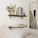 IBIS Менсолодержатель для деревянных полок, золото матовое IBS.1054A.9708, фото 3