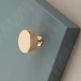 Ручка-кнопка латунь матовая KH.06.000.BB, фото 1