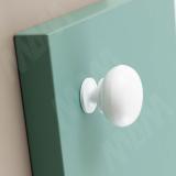 Ручка-кнопка D32мм белый матовый KH.09.000.WTM, фото 1