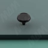 NORDIC Ручка-кнопка черный матовый KH.32.BLM, фото 1