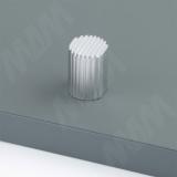 Ручка-кнопка хром матовый KH.43.000.SC, фото 3