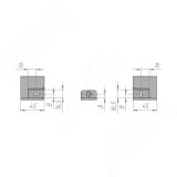 LOFT Менсолодержатель (комплект) для деревянных полок 16мм, черный матовый (краска RAL9005) LFT.SET.BL, фото 6