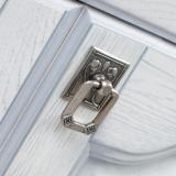 Ручка-капля серебро состаренное M1179000SFE, фото 1