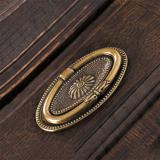 Ручка-капля 65мм бронза состаренная M1217B00OV, фото 1