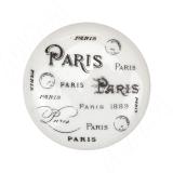 Ручка-кнопка D35мм хром/керамика Paris WPO.77.00.Q4.000.CR, фото 1