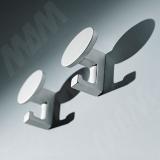 Крючок двухрожковый хром матовый PA.0272.AP, фото 1