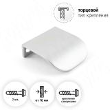 ПЛИМУТ Профиль-ручка 32мм, хром матовый, PLYMOUTH PH.CN02.032.SC, фото 1