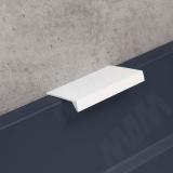 Профиль-ручка 32мм (L=60мм) крепление саморезами белый матовый (краска RAL 9003) PH.RU01.032.WHT, фото 1