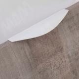 Профиль-ручка 128мм (L=196мм) крепление саморезами белый матовый (краска RAL 9003) PH.RU14.200.WHT, фото 1