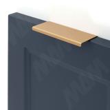 Профиль-ручка 146мм крепление саморезами золото матовое PH.RU22.150.GL, фото 2