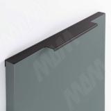 Профиль-ручка 296мм крепление саморезами черный матовый PH.RU22.300.BL, фото 2