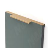 Профиль-ручка 296мм крепление саморезами золото матовое PH.RU22.300.GL, фото 2