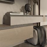 Профиль-ручка крепление саморезами для фасада от 16мм, графит (краска), L-3000мм PH.RU28.3000.9712 PR, фото 3