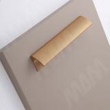 Профиль-ручка 160мм (L=180мм) золото матовое (краска) PH.RU30.180.GL, фото 2