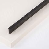 Профиль-ручка 1152мм (L=1400мм) черный матовый (краска RAL9005) PH.RU31.1400.BL, фото 2