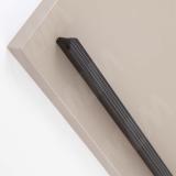 Профиль-ручка 1152мм (L=1400мм) черный матовый (краска RAL9005) PH.RU32.1400.BL, фото 2