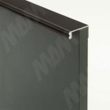 Профиль-ручка крепление саморезами, черный матовый (анод), L-3000мм PH.RU36.3000.7W, фото 2