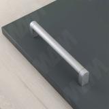 Ручка-рейлинг 160мм хром матовый RH.07.160.SP, фото 1