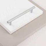 Ручка-рейлинг 128мм хром матовый RH.08.128.SC, фото 3