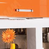 Ручка-скоба 96мм хром/алюминий матовый RU2004C00/96, фото 1