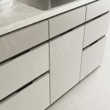 Ручка-раковина 96мм хром матовый SH.03.096.SP, фото 1