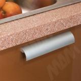 Профиль-ручка 128мм алюминий матовый UA01C00/128, фото 1